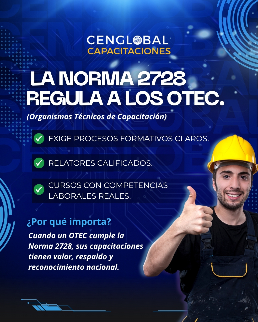 lña norma 27 28 regula a los OTC